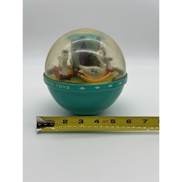 Vintage 1966 Fisher Price #165 Roly Poly Chime Ball - Picture 9 of 10